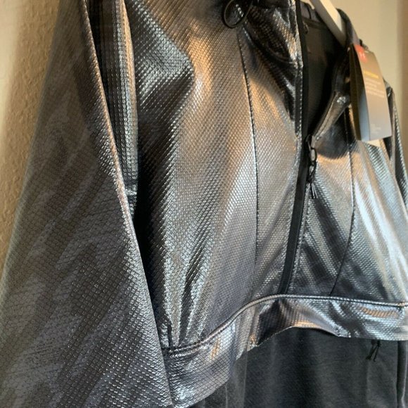 Under Armour Hybrid Anorak Windbreaker 1/2 Zip Jacket - Picture 7 of 10